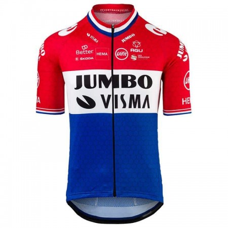 Maillot vélo 2021 Team Jumbo-Visma N004
